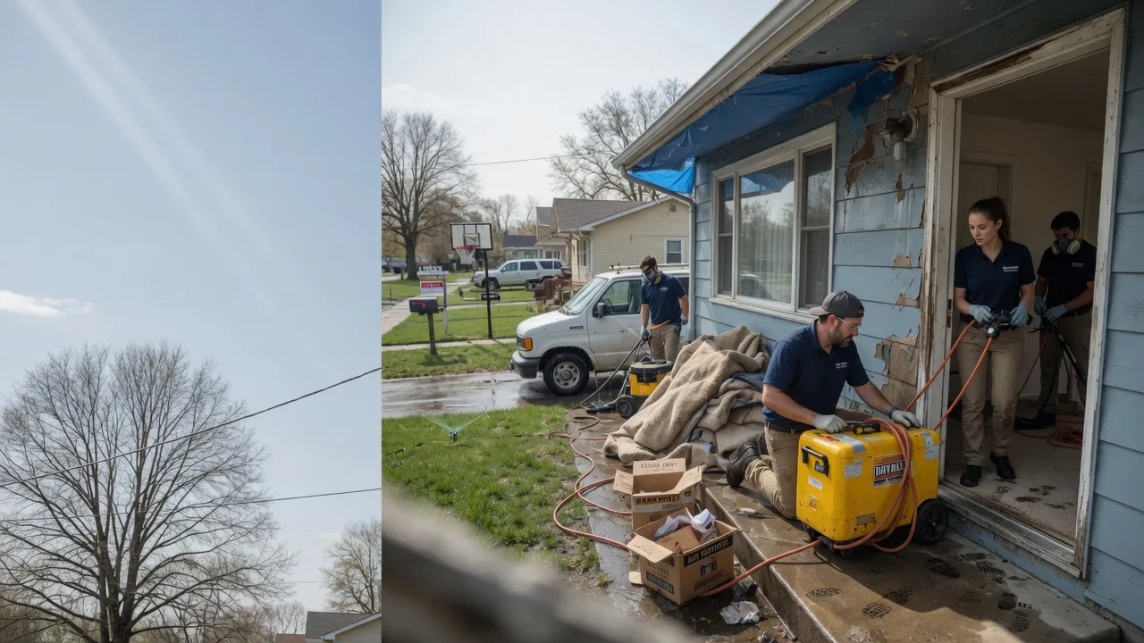 Basement Flood Cleanup in Drumright, OK near me
